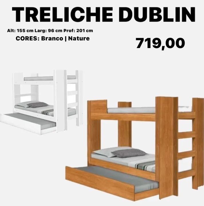 Mega promoção Treliche Dublin- ENTREGA HOJE!!- FRETE GRÁTIS 