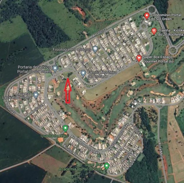 Lote Condomínio Goiânia Golf Clube 1.432 m2 - Foto 2