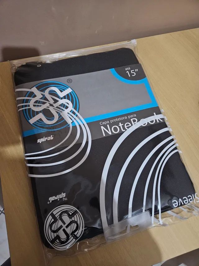 Capa protetora Notebook até 15" neoprene - Spiral 