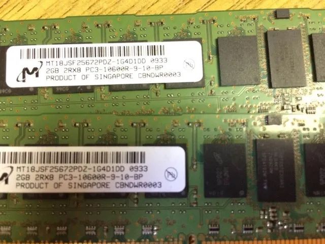 Memória 2GB x2 DDR3 com ECC para servidor - Foto 3