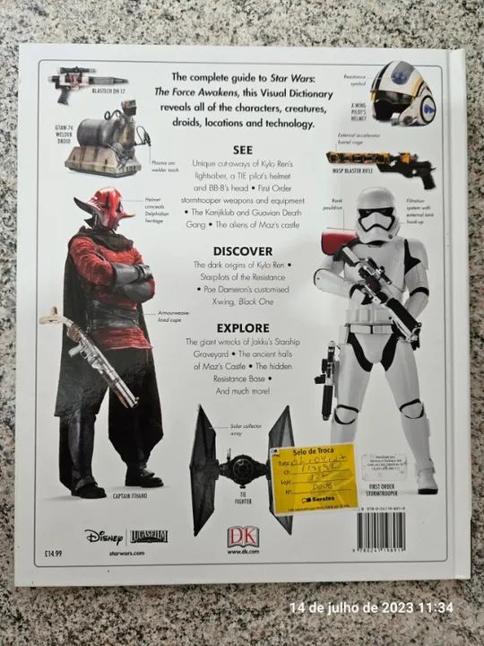 LIVRO STAR WARS  - Foto 4