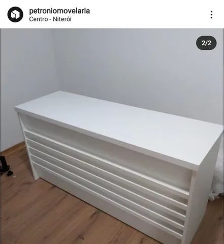 mesa reta ripada branca para escritorio