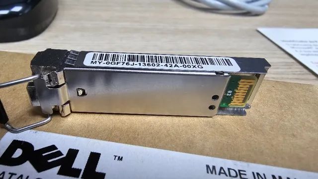 Transceptor de fibra óptica Dell Gbic