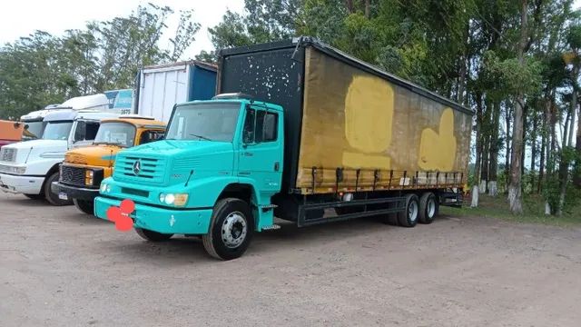 Mercedes 1622 4cc baú sider 10,50 alongado!!! 130k no chassi