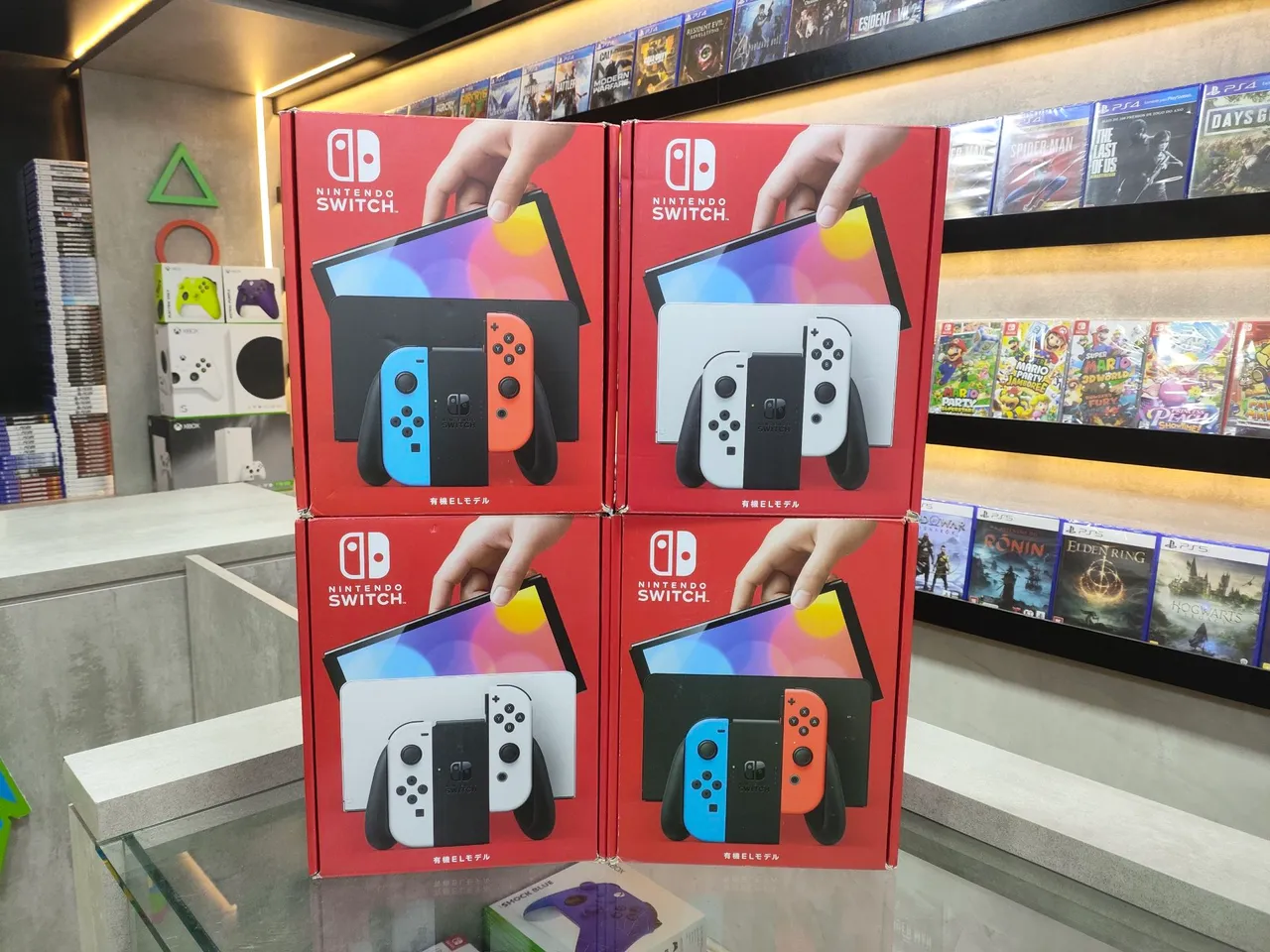 Nintendo Switch Oled Novo Destravado com 10 Jogos de Switch Loja Física desde 1997