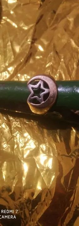 Anel em ouro e prata - Foto 2