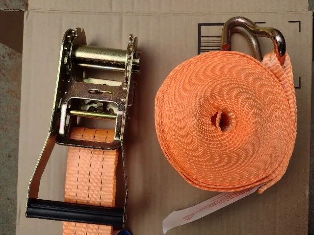 Catraca + Cinta Amarração 3,0 Ton 9 Metros 50mm Reforçada Nova - Foto 3