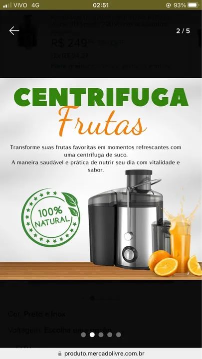Espremedor de laranja  - Foto 3