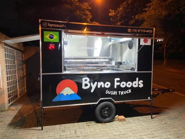Trailer Food para Sushi e Comida Japonesa