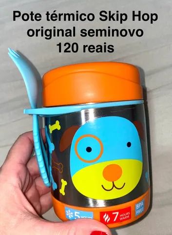 Potes térmicos seminovos Skip Hop e Thermos 