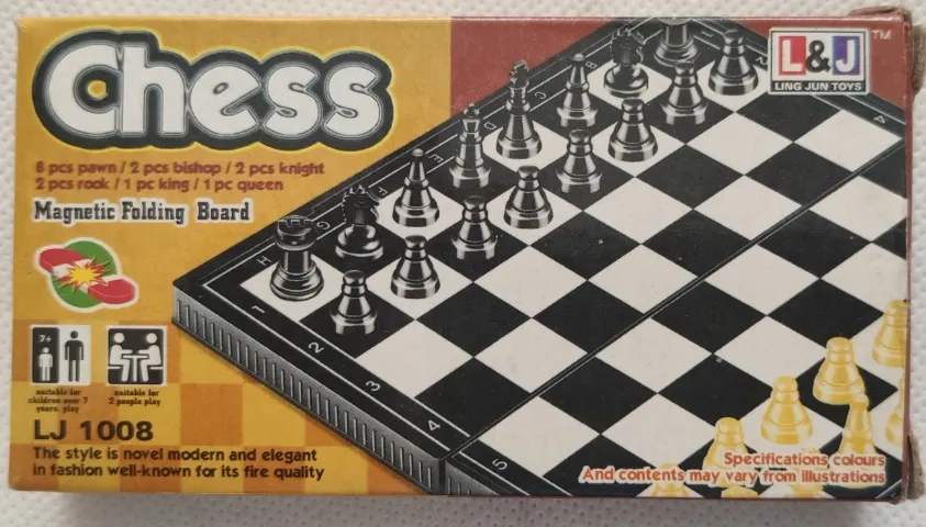 Jogo de Xadrez de bolso