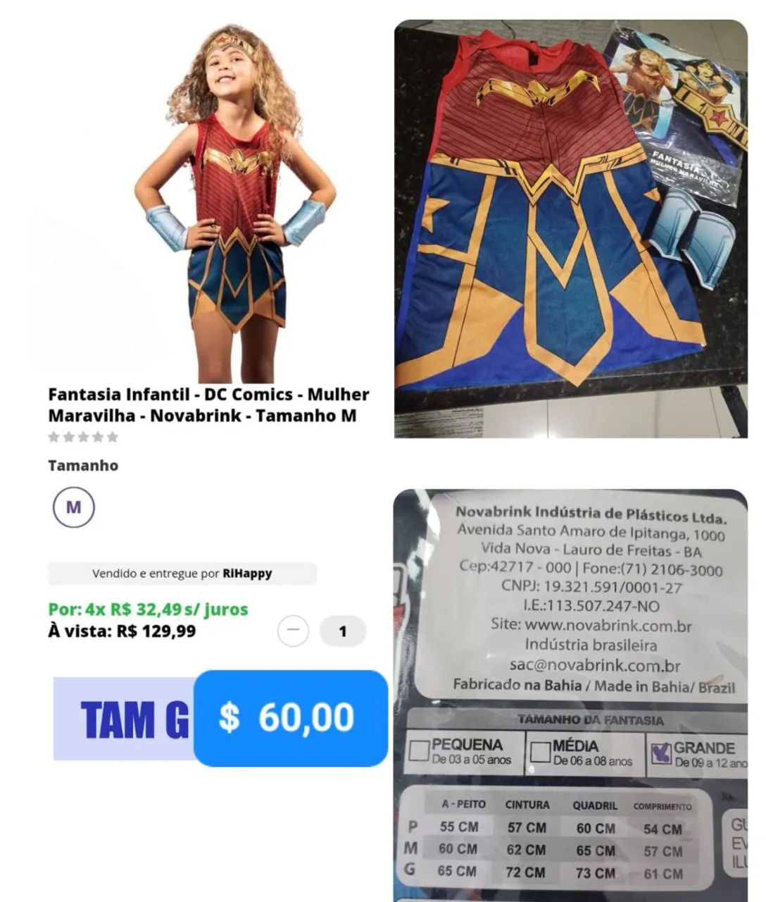  Mulher Maravilha - Mirabel - Gueixinha - Foto 2