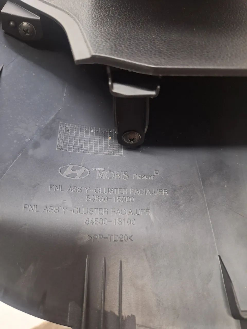 Moldura Painel Instrumentos Hyundai Hb20 2013 N.848301s00 - Foto 5