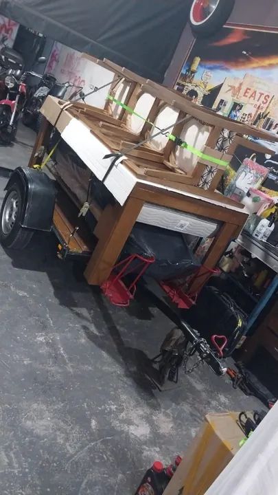 Pequenos fretes transporte de moto