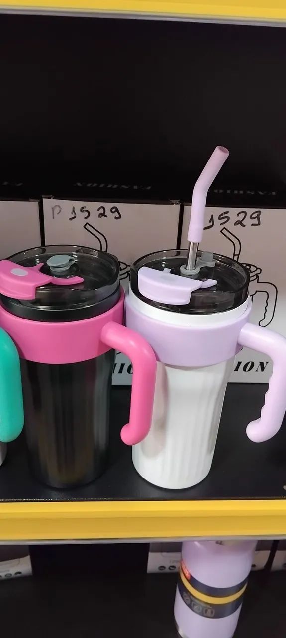 Copo térmico com alça 800ml  - Foto 3