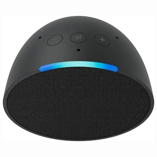  Amazon Echo Pop Alexa / Bluetooth - Preto - Foto 3