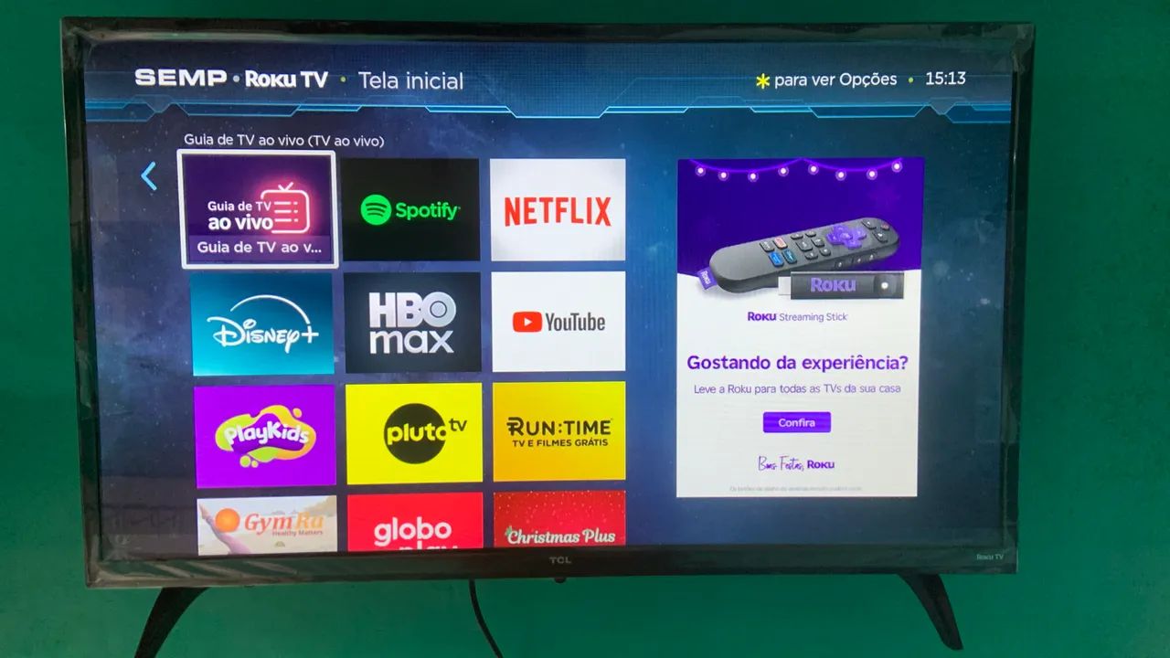 TV SMART SEMP 32 POLEGADAS SEMI NOVA 