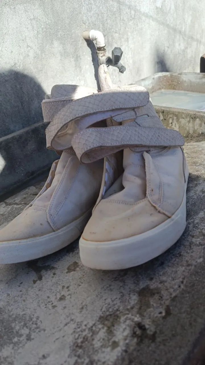 Tênis Supra branco usado uma vez - Foto 4
