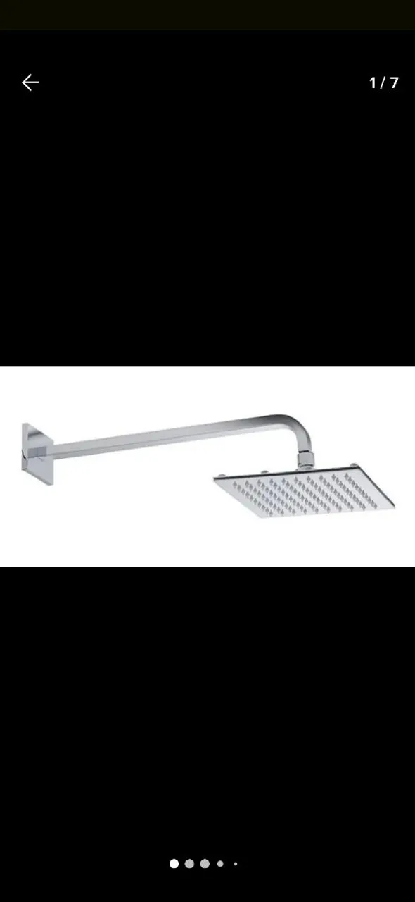 Ducha Chuveiro Slim 20x20 Tubrax Novo