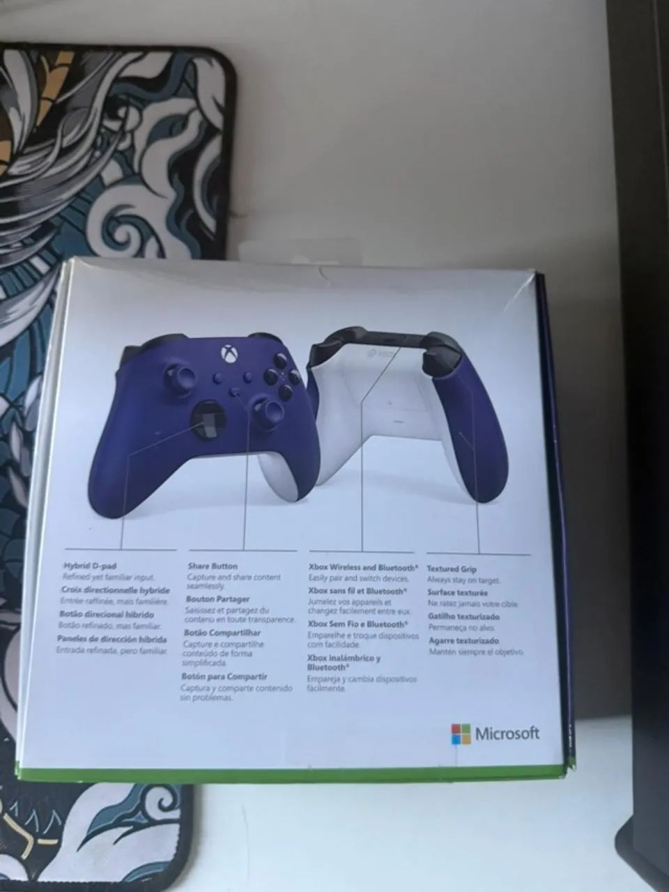 Controle Xbox Roxo - Foto 6