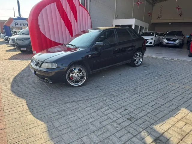 Audi A3 1.8 Manual Completa 2002 **Bem Abaixo da Fipe / Rodas Cromadas + Multimídia**