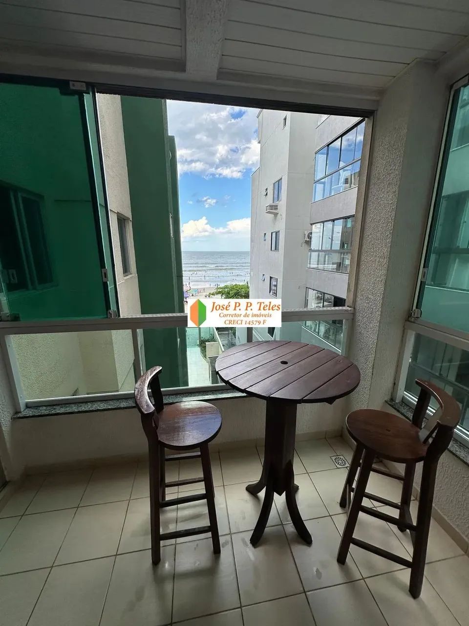 Apartamento Aluguel Temporada Frente Mar na Meia Praia Itapema - Foto 4