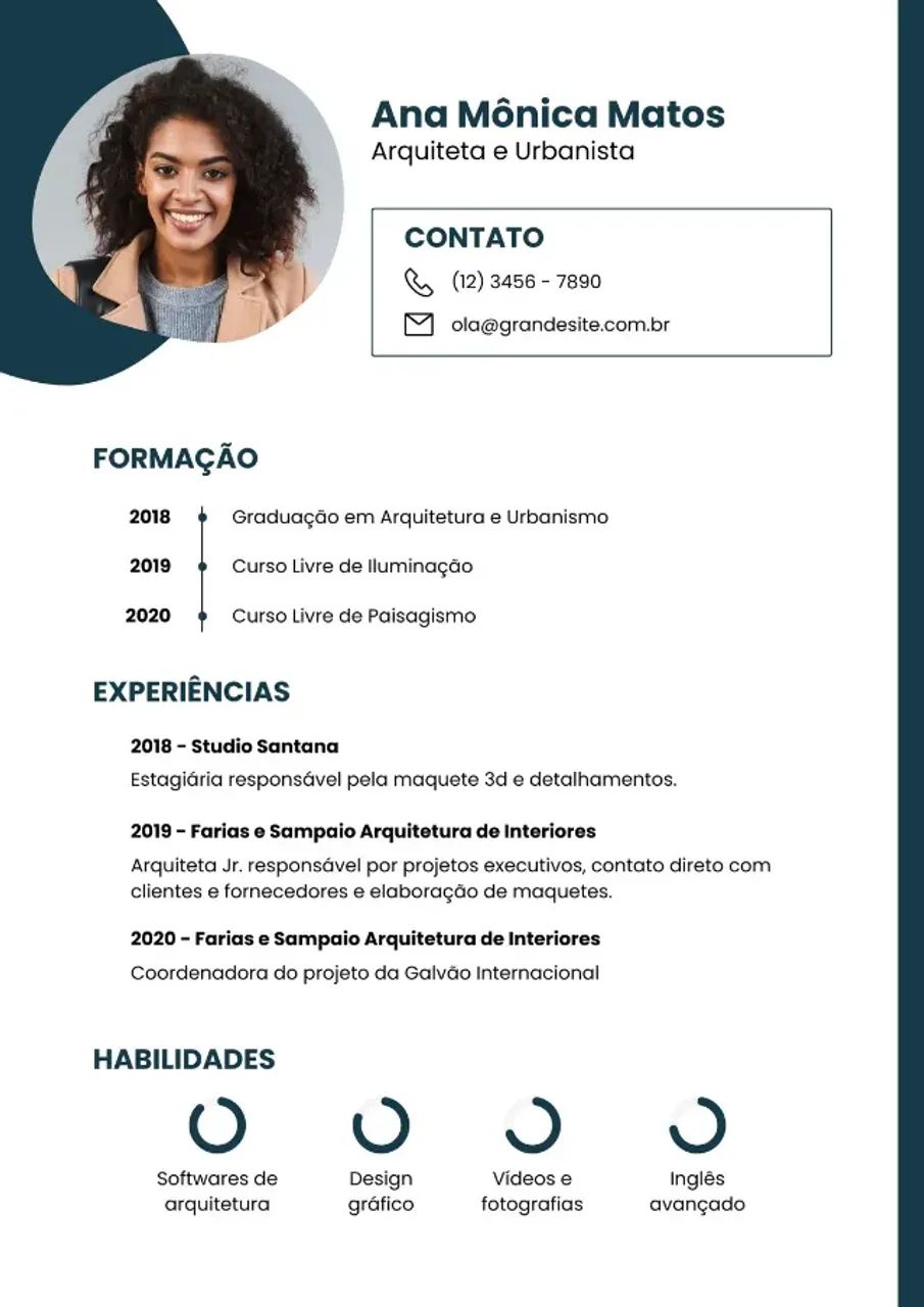 Transforme Suas Experiências em Oportunidades: Currículo Profissional que Abre Portas!
