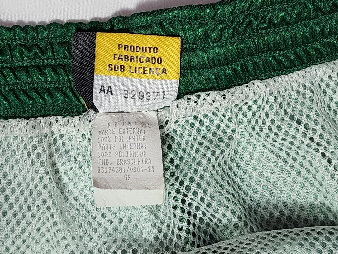 Raro Calção De Jogo Do Palmeiras 1999 Rhumell #19 - Foto 4