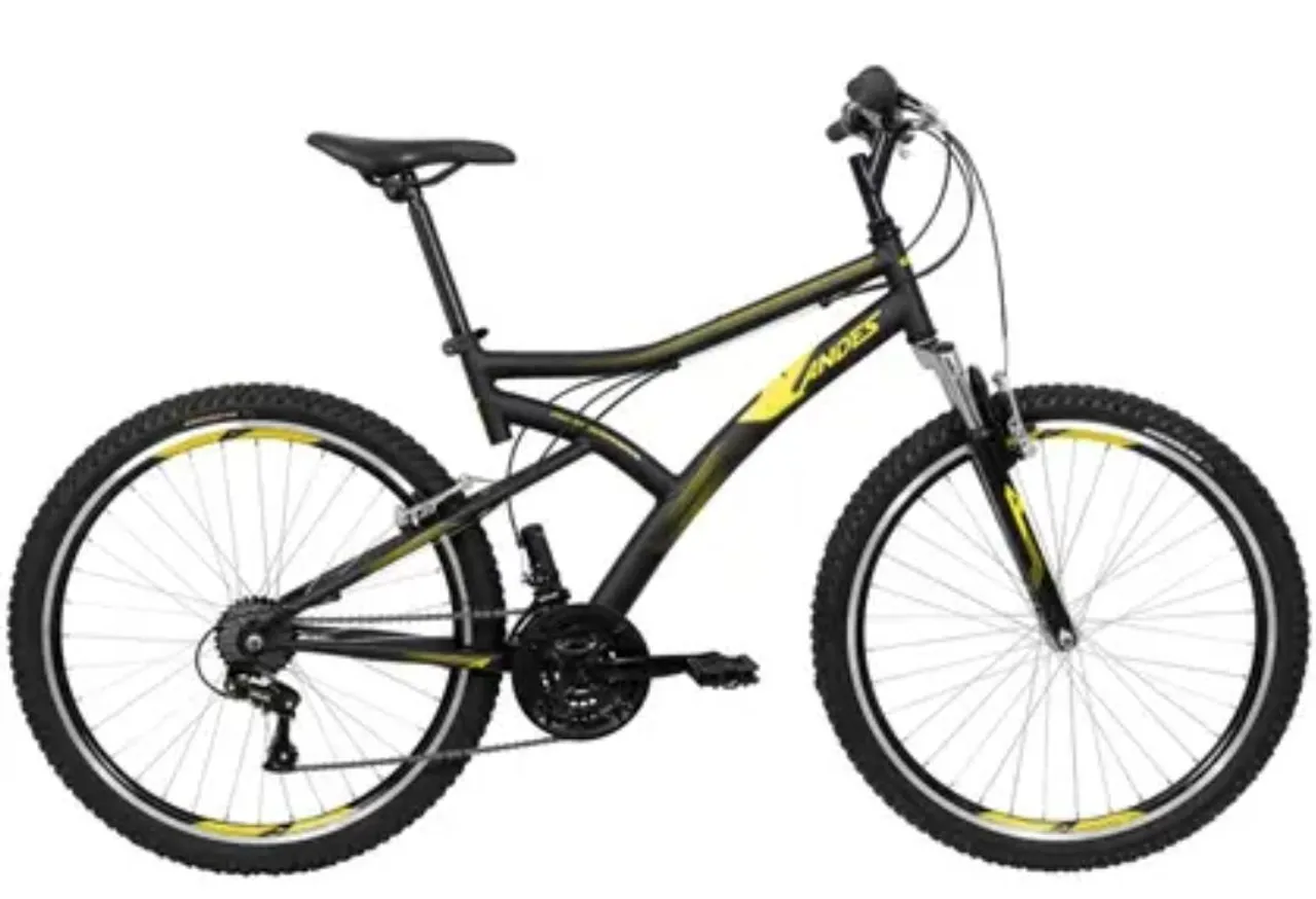 Bicicleta Andes Aro 26 com Suspensão