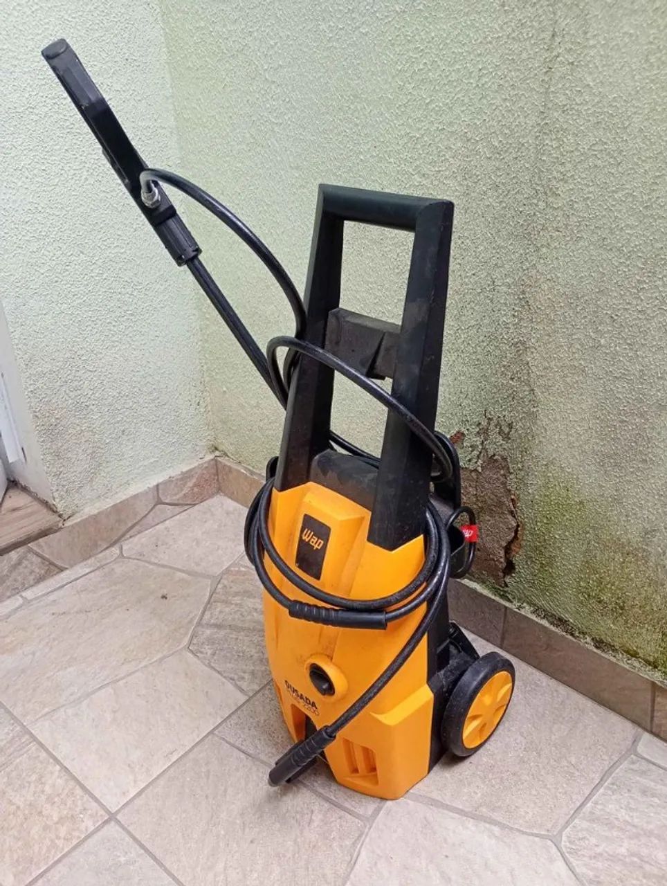 Wapp/Lavadora de Alta pressão em Plástico Amarelo 65 cm x 27 cm x 22 cm
