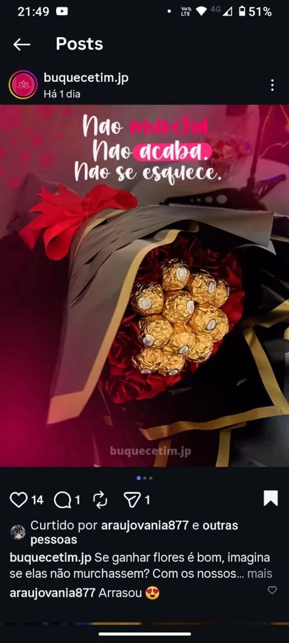 Vende Buquê de Flores Personalizadsos - Foto 2