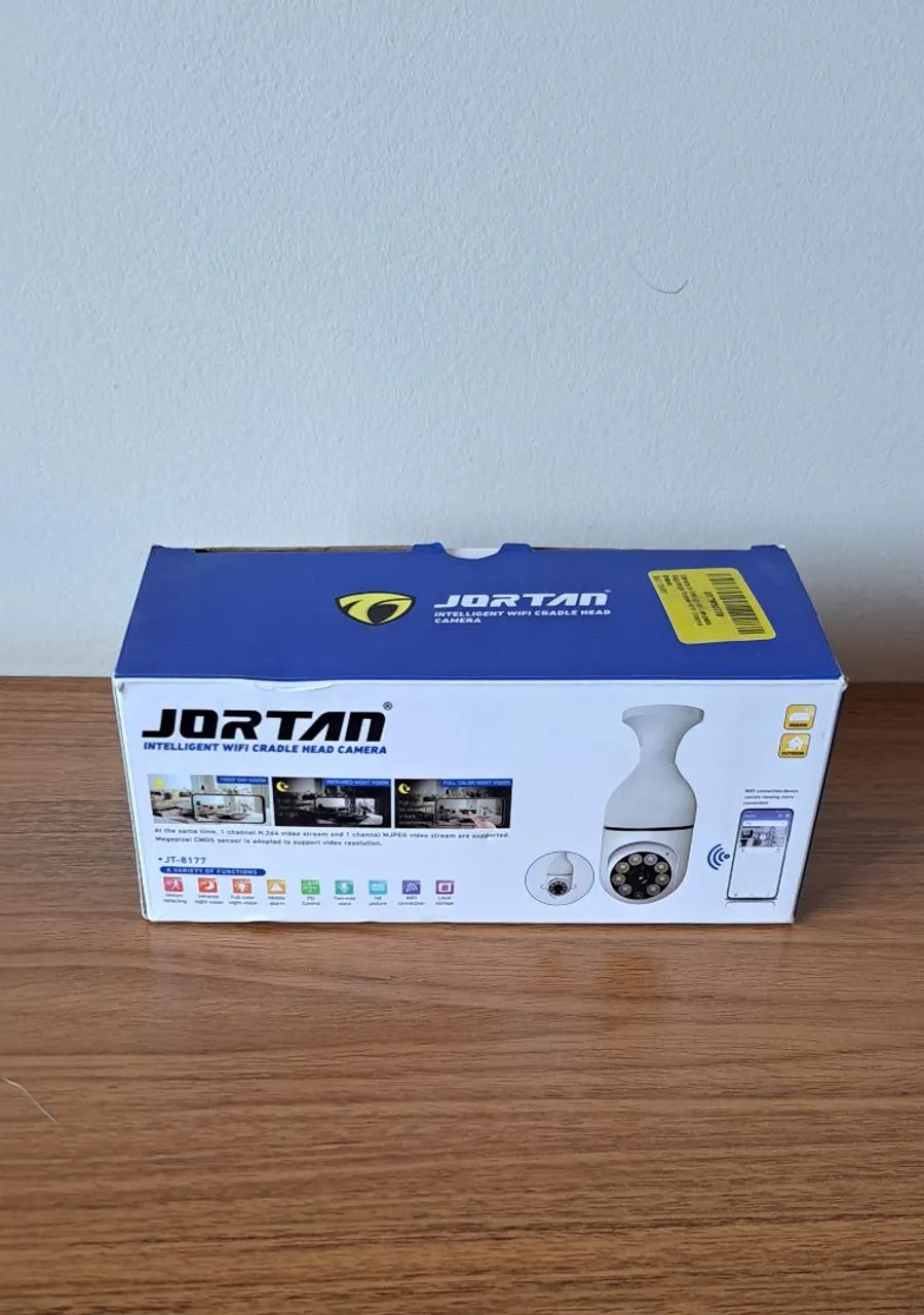 Câmera Inteligente WiFi JORTAN JT-8177
