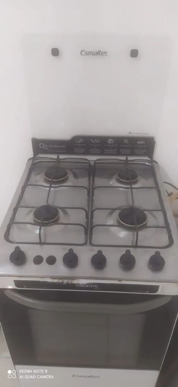 Fogão Esmaltec 4 Bocas com Forno