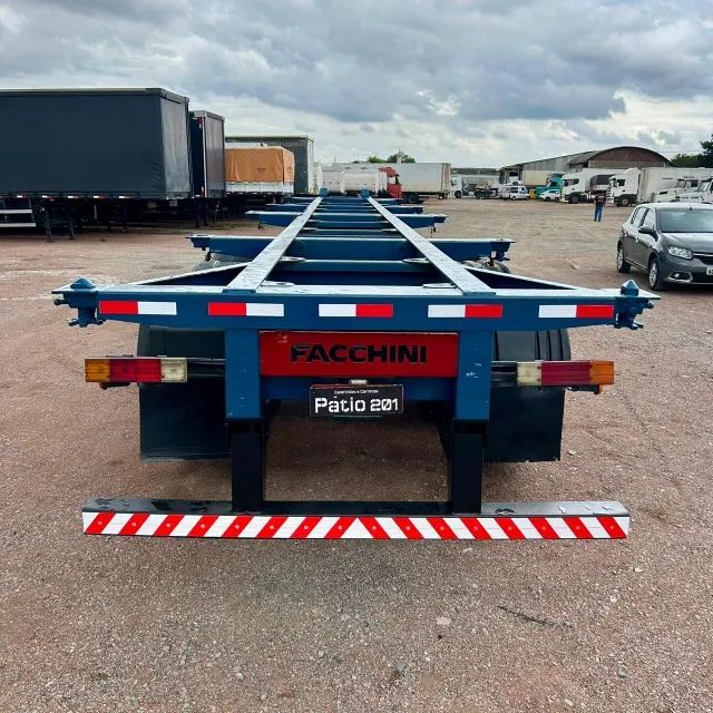 Carreta Bug Porta Container 2014 12 pinos C/ pneus Conteiner - Foto 6