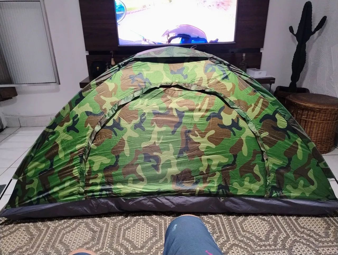 Barraca camping ultra leve 900 gramas.