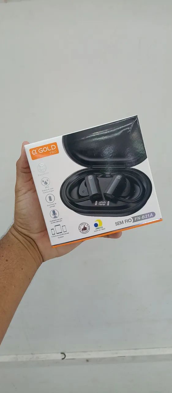 FONE DE OUVIDO BLUETOOTH GOLD PRO FN-B21A