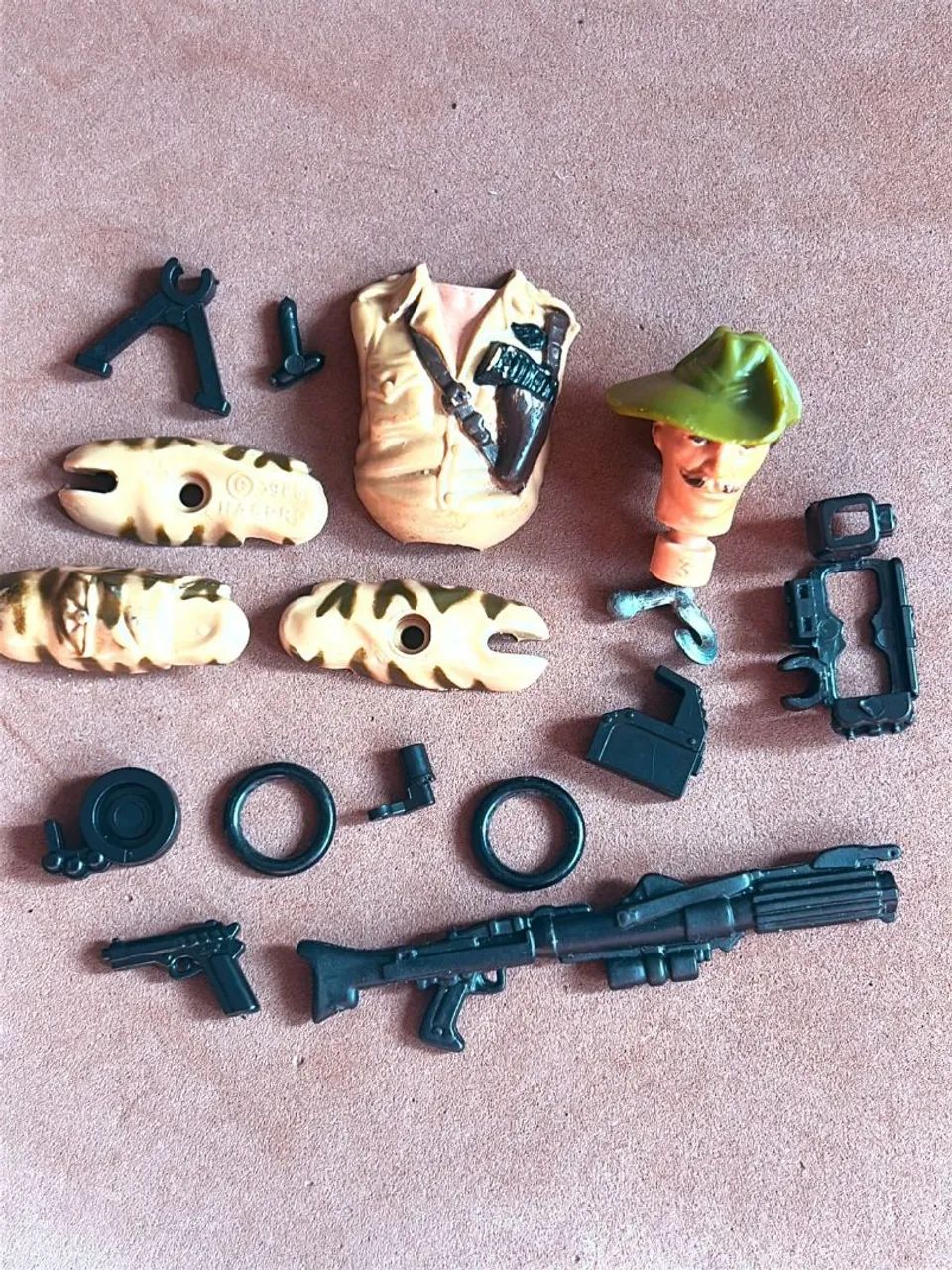 Comandos em acao pecas e acessórios Coleção de Action Figures Vintage