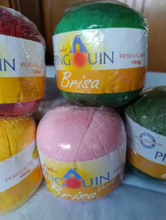 Linha Brisa Pingouin 100g e Monalisa 100g - Foto 2