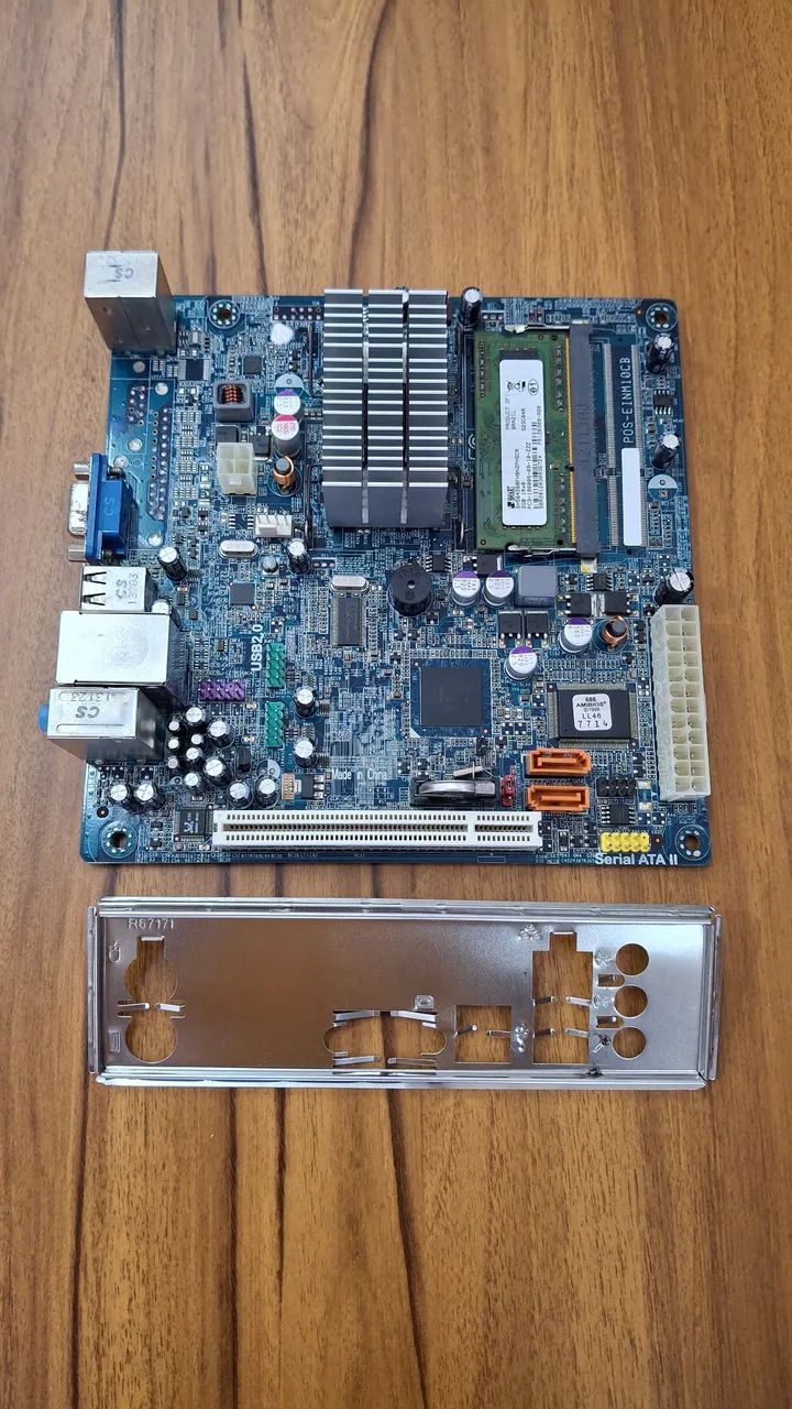 Placa-Mãe Positivo Intel Atom D525 Dual Core 2GB de RAM