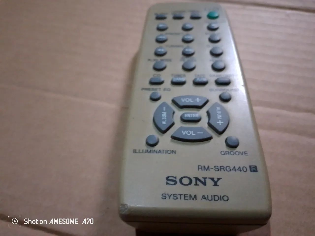 Controle Remoto Original Sony RM-SRG440 - Raro da sony - Foto 3