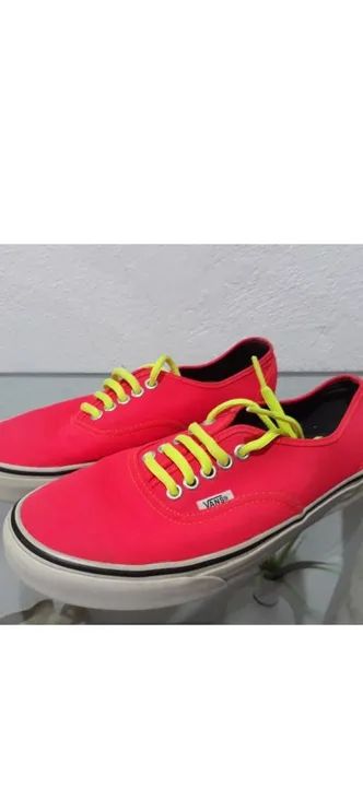 Tênis Vans Neon Rosa - Foto 2