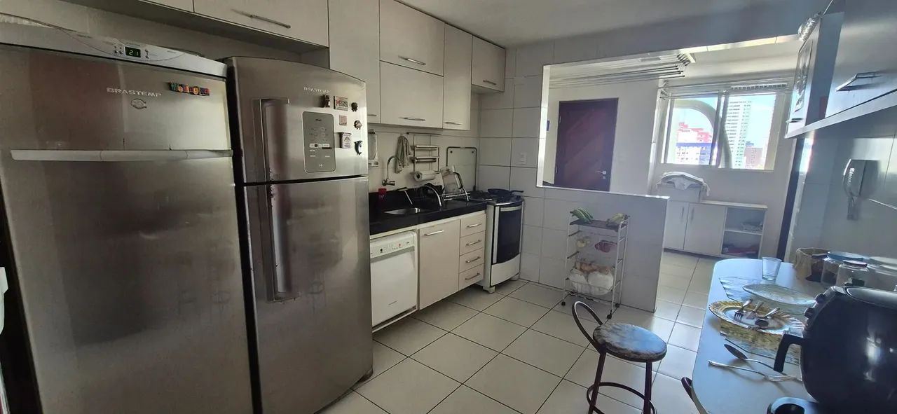 Lindo Apartamento Mobiliado com 3 quartos no Miramar - João Pessoa - PB - Foto 4