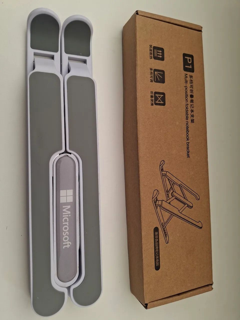 Suporte para Laap Top e Notebook ajustável e dobrável  - Foto 5
