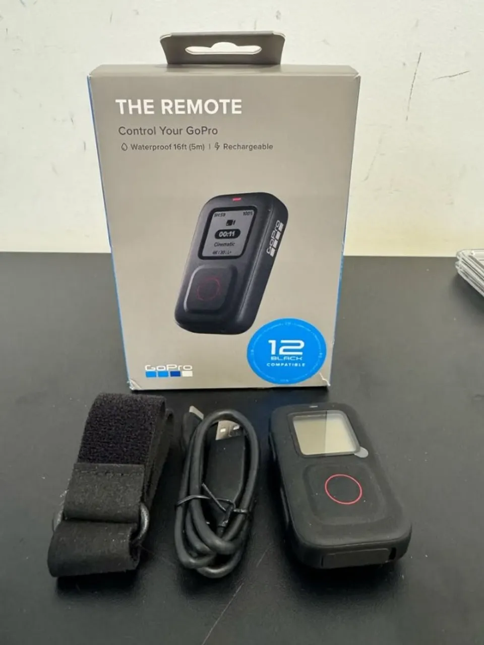 Controle Remoto Gopro Original Hero 8 9 10 11 12 13 Black Max Armte003