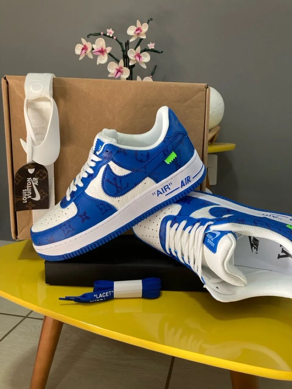 Air Force 1 x Louis Vuitton LV Blue - Foto 3