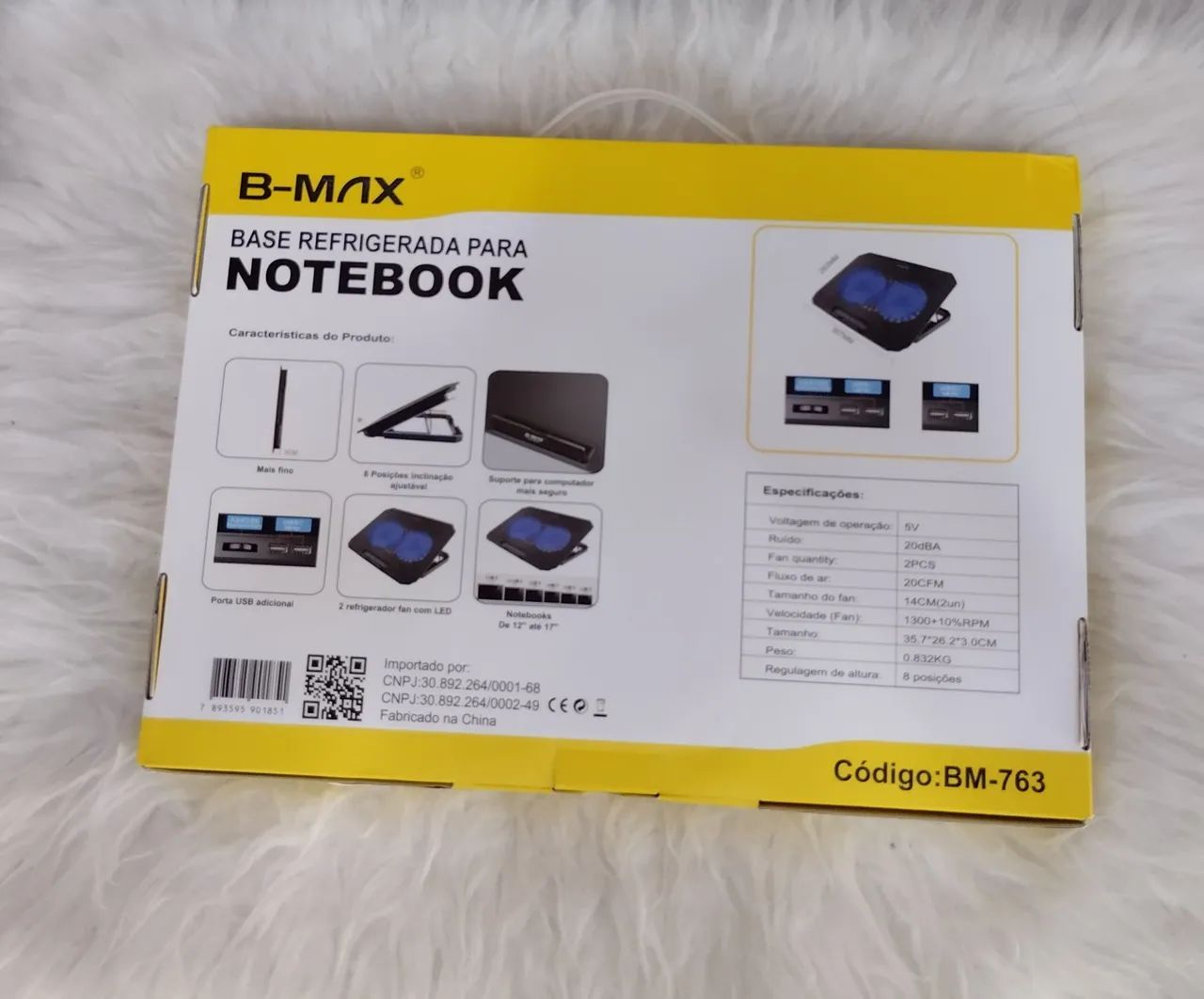 Base Refrigerada para Notebook B-Max BM-763 - Foto 2