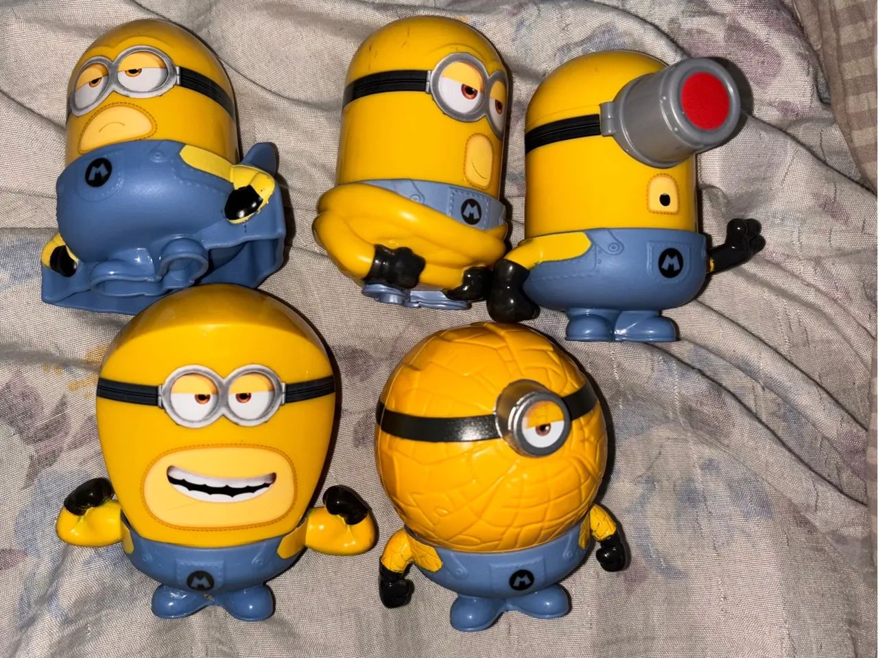 Minions - 5 Brinquedos Colecionáveis Meu malvado favorito 4