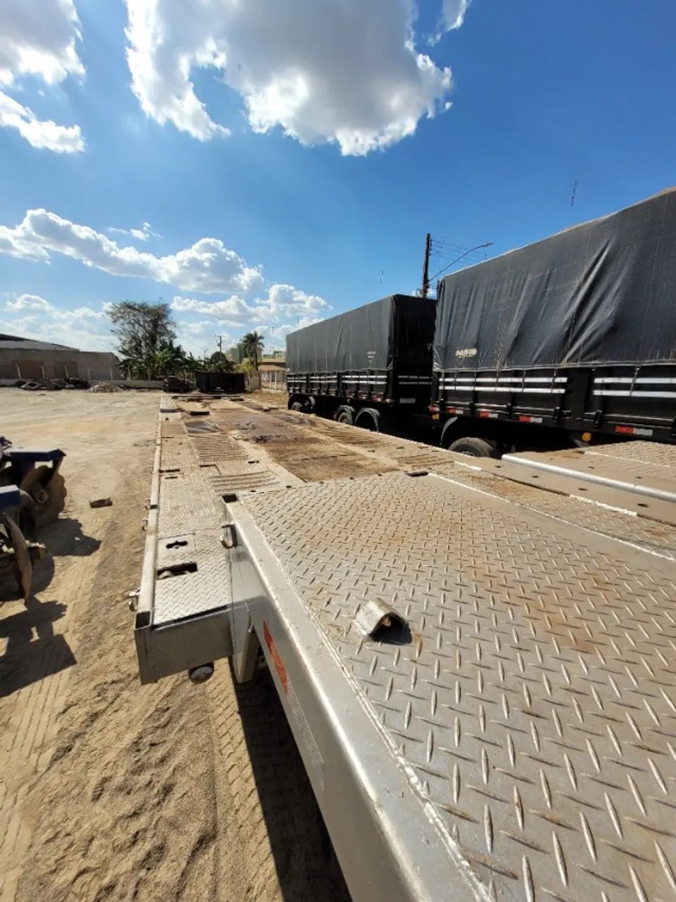 PRANCHA CARREGA TUDO RODOQUINHO 2015/2016 PRATA 3 EIXOS - Foto 11