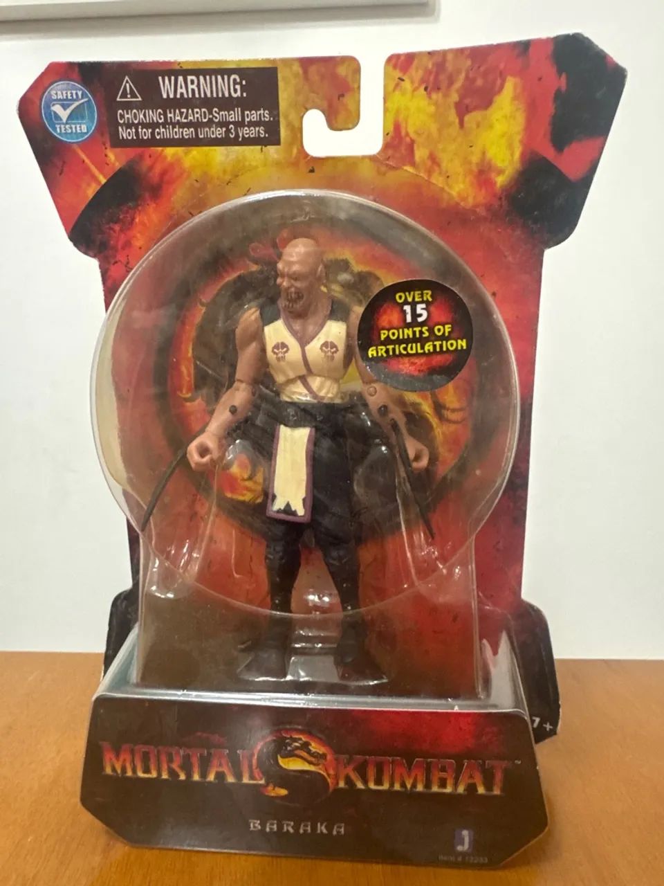 Action Figure Mortal Kombat Baraka - LACRADO