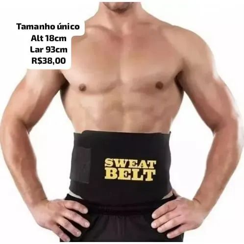 Cinto modelador SWEAT BELT - Tamanho Único - Foto 3